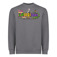 Storm louisiana mardi gras Heavyweight Sweatshirt - MaliasSmallBusiness