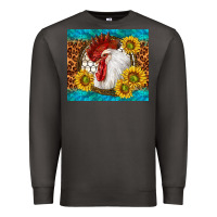 Smoke western rooster Premium Sweatshirt - TumblerDesignByShophia