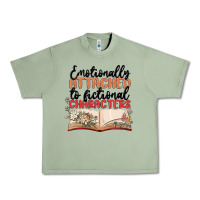 Oil Green emotionally attached to fictional characters Urban Heavy Tee - MaliasSmallBusiness