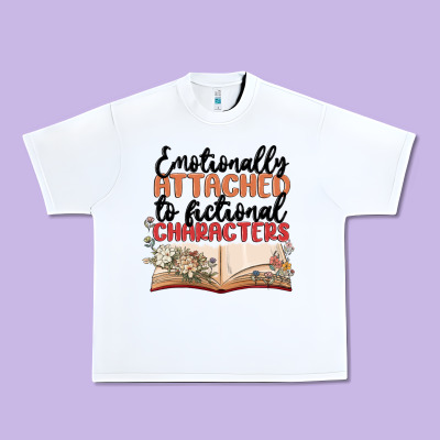 Emotionally Attached To Fictional Characters Urban Heavy Tee Designed By Maliassmallbusiness