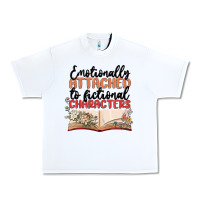 White emotionally attached to fictional characters Urban Heavy Tee - MaliasSmallBusiness