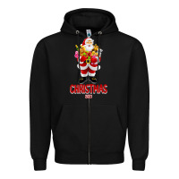 Black christmas 2021 Zipper Hoodie - Bettercallsaul
