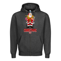 Charcoal Heather christmas 2021 Zipper Hoodie - Bettercallsaul
