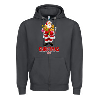 Smoke christmas 2021 Zipper Hoodie - Bettercallsaul