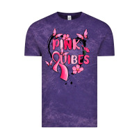 Cloud Purple pink vibes Vintage Tee - MaliasSmallBusiness