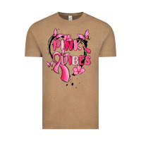 Vintage Coffee pink vibes Vintage Tee - MaliasSmallBusiness