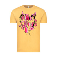 Vintage Mustard pink vibes Vintage Tee - MaliasSmallBusiness