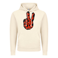 Vintage Artic Ladybug Peace Sign Vintage Hoodie - Jasminsmagicworld