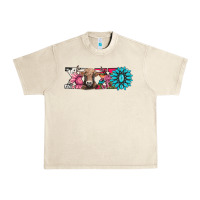Sandshell xoxo braunvieh cow Urban Heavy Tee - AdoDesignShop