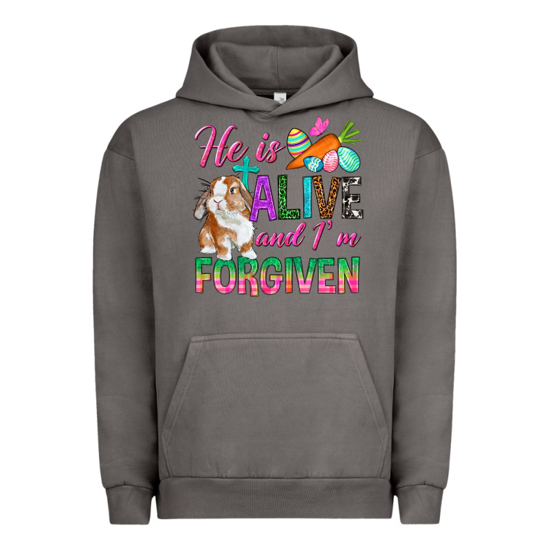 He Is Alive And I'm Forgiven Urban Hoodie by BundleAndBundleShop | Teevron