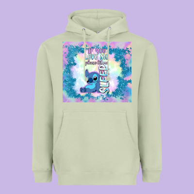 If You Love Me Please Let Me Sleep Heavyweight Hoodie Designed By Tumblerdesignbyshophia
