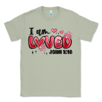 Matcha i am loved john 3 16 Classic Tee - MaliasSmallBusiness