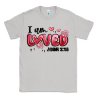 Moon Dust i am loved john 3 16 Classic Tee - MaliasSmallBusiness