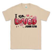 Mushroom i am loved john 3 16 Classic Tee - MaliasSmallBusiness