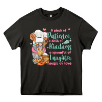 A Pinch Of Patience A Dash Of Kindness A Spoonful Heavy Core Tee | Teevron