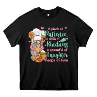Black a pinch of patience a dash of kindness a spoonful Heavy Core Tee - JahusDesignShop
