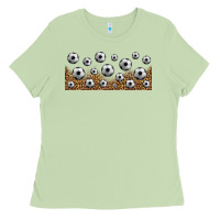 Matcha leopard soccer 16oz libbey glass Ladies Tee - HRA Design Shop