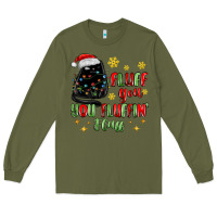 Army Green fluff you you fluffin fluff Long Sleeve Tee - MaliasSmallBusiness