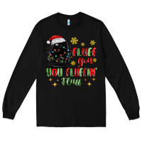 Black fluff you you fluffin fluff Long Sleeve Tee - MaliasSmallBusiness