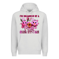 Dove Grey iam dreaming of a christmas Premium Hoodie - CowGirlArtShop