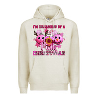 Oatmeal Heather iam dreaming of a christmas Premium Hoodie - CowGirlArtShop