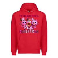 Red iam dreaming of a christmas Premium Hoodie - CowGirlArtShop