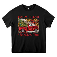 Black farm fresh christmas trees Heavy Core Tee - BarkalooDesign