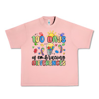 Salmon 100 days of embracing differences Urban Heavy Tee - MaliasSmallBusiness