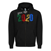Black good bye 2020 Zipper Hoodie - Bettercallsaul