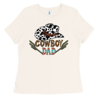 Bone cowboy dad Ladies Tee - CowhideDigitalArt