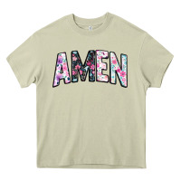 Mossy amen Heavy Core Tee - JahusDesignShop