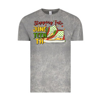 Cloud Rock stepping into juneteenth Vintage Tee - MaliasSmallBusiness