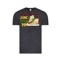 Vintage Black stepping into juneteenth Vintage Tee - MaliasSmallBusiness