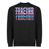 Black teacher stacked Heavyweight Sweatshirt - NancyCooperArtShop