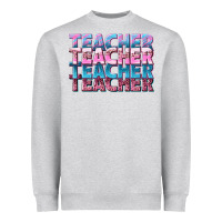Heather Grey teacher stacked Heavyweight Sweatshirt - NancyCooperArtShop