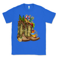 True Royal Christmas Boots Classic Tee - CowhideDigitalArt