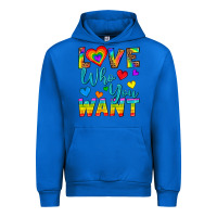Cobalt Western Love Who You Want Urban Hoodie - BundleAndBundleShop