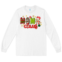 White mama claus Long Sleeve Tee - MaliasSmallBusiness