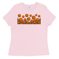 Bubblegum Pink leopard basketball 16oz libbey glass Ladies Tee - HRA Design Shop