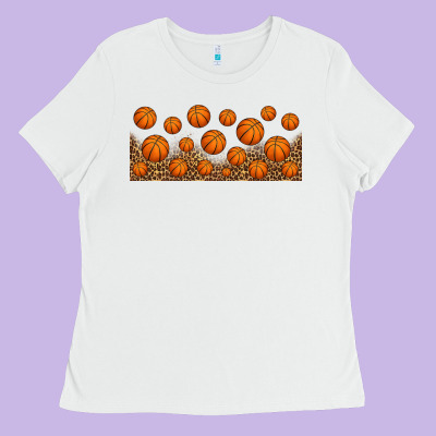 Leopard Basketball 16oz Libbey Glass Ladies Tee Designed By Hra Design Shop