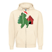 Sandshell Christmas Dog Zipper Hoodie - Bettercallsaul