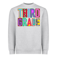 Heather Grey third grade Heavyweight Sweatshirt - NancyCooperArtShop