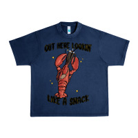 Navy out here lookin like a snack boujee Urban Heavy Tee - MaliasSmallBusiness