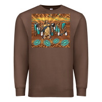 Chestnut our lady of guadalupe Premium Sweatshirt - TumblerDesignByShophia