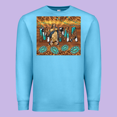 Our Lady Of Guadalupe Premium Sweatshirt Designed By Tumblerdesignbyshophia