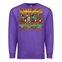 Purple our lady of guadalupe Premium Sweatshirt - TumblerDesignByShophia