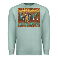 Seafoam our lady of guadalupe Premium Sweatshirt - TumblerDesignByShophia