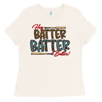 Bone hey batter batter batter Ladies Tee - CowhideDigitalArt