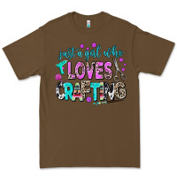 Cacao just a girl who loves crafting Premium Tee - AdoDesignShop