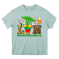Arona lvn juneteenth licensed vocational nurse with croc Heavy Core Tee - AdoDesignShop